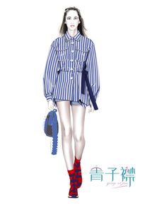 時(shí)尚電繪 服裝設(shè)計(jì)效果圖繪制步驟分享